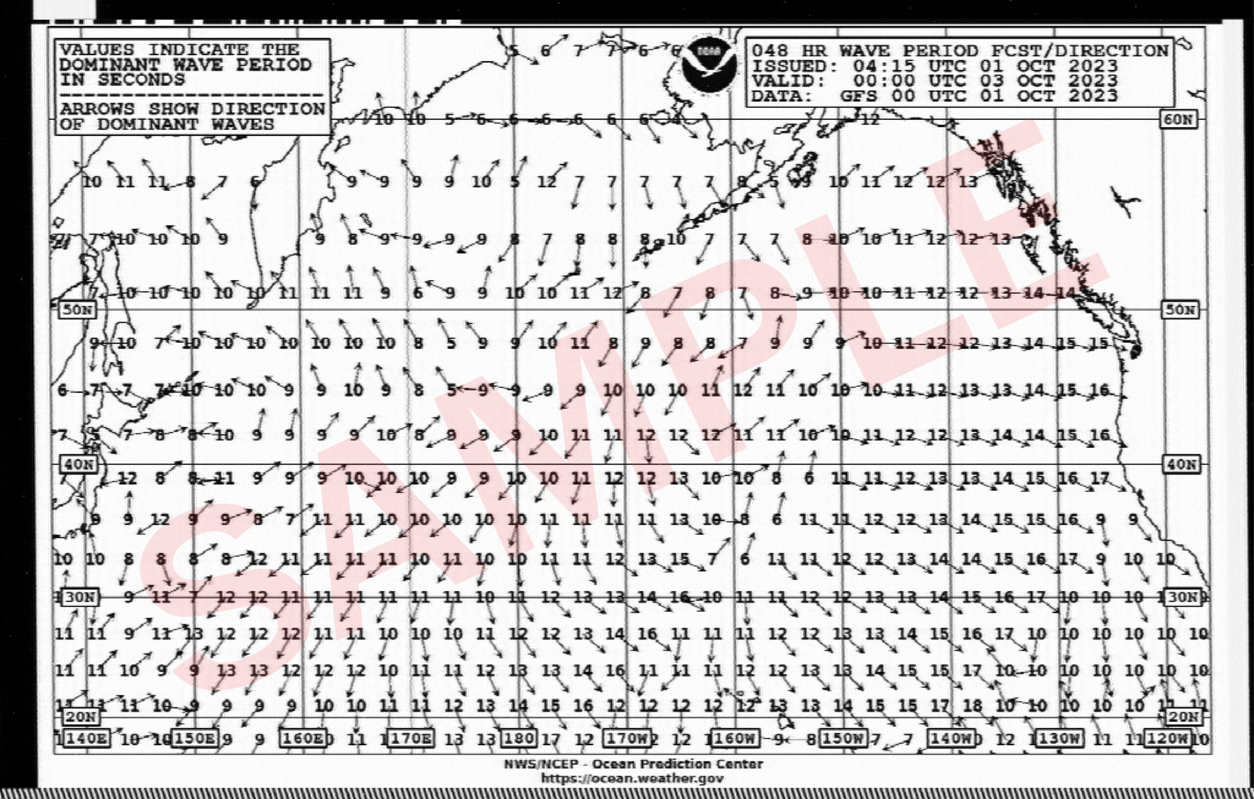 Point Reyes Wind WEATHERFAX - NMC Point Reyes Station, USA
