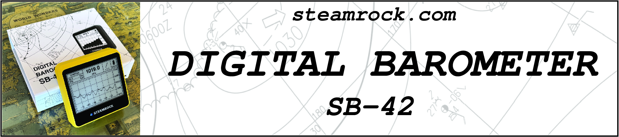 Steamrock SB-42 Digital Barometer