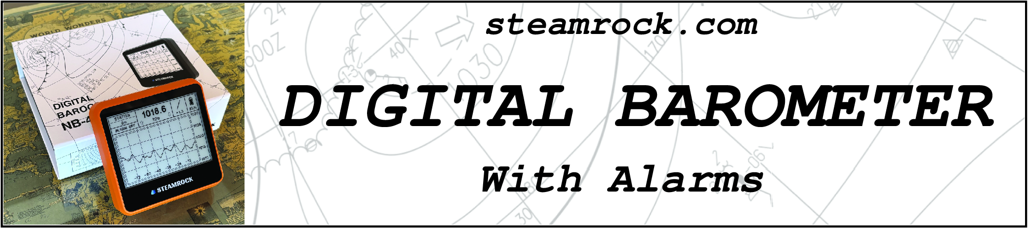 Steamrock NB-42 Barometer Orange